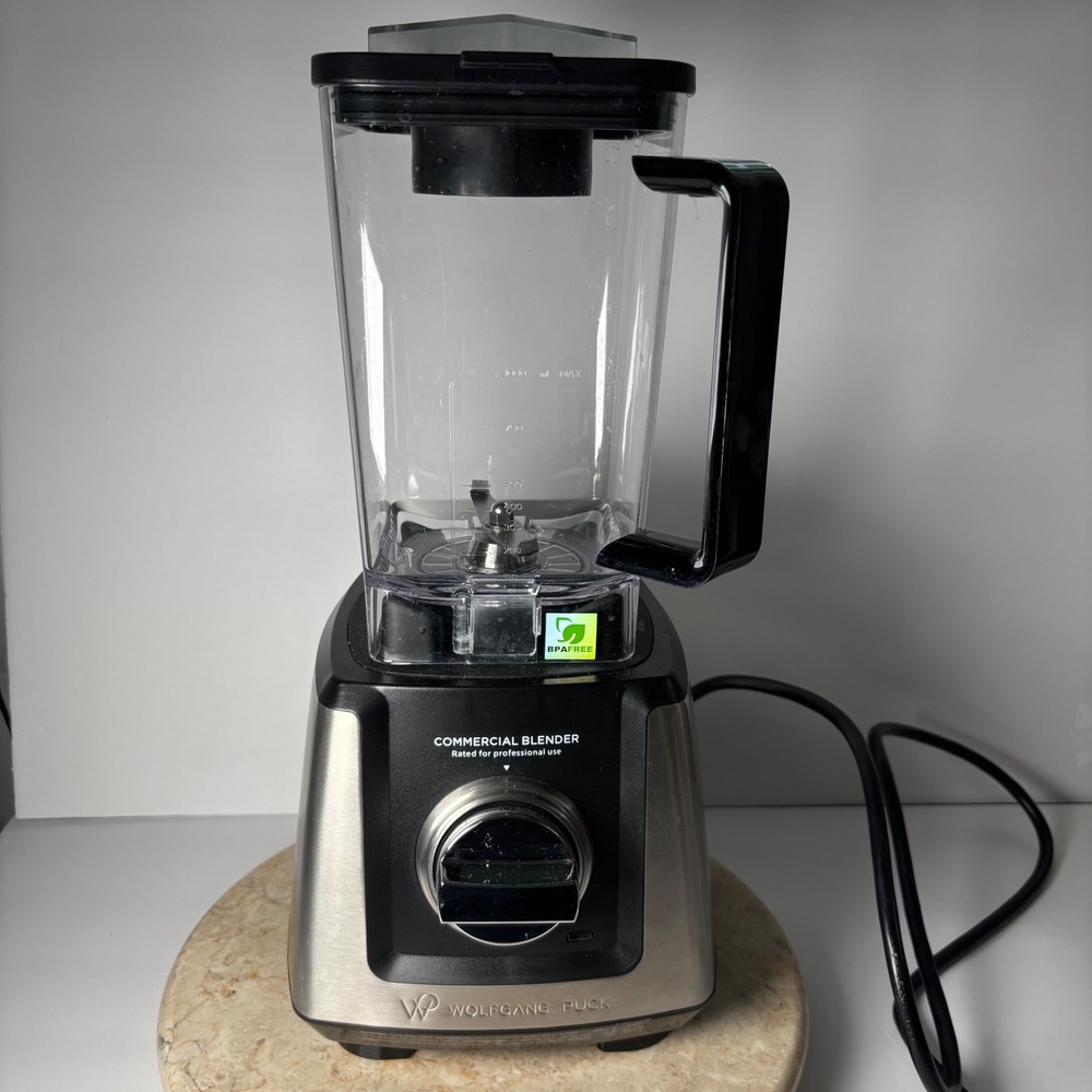 Wolfgang Puck Commercial Blender BPB00010 1500ml Silver 1050W Professional Grade